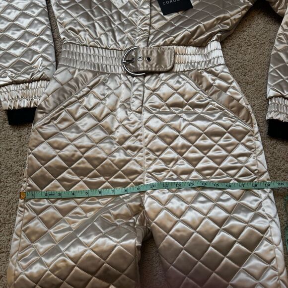 Cordova Women's Ski Suit The Courmayeur belted quilted ski suit NWT SMALL - Picture 14 of 16